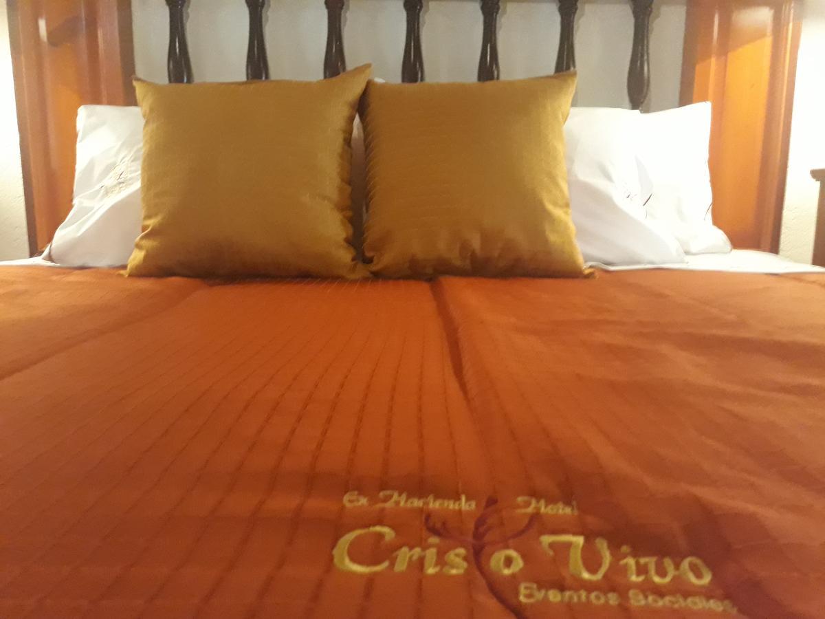 Hotel El Cristo Cholula Bagian luar foto